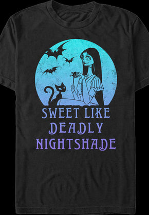 Sweet Like Deadly Nightshade Nightmare Before Christmas T-Shirt