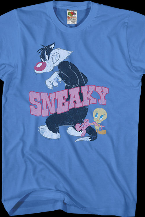 Sylvester and Tweety Sneaky Looney Tunes T-Shirtmain product image