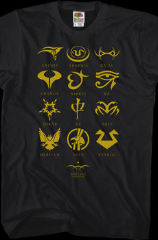 Symbols Stargate SG-1 T-Shirt