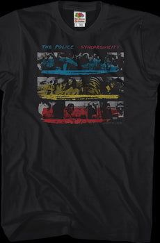 Synchronicity Album Cover The Police T-Shirt