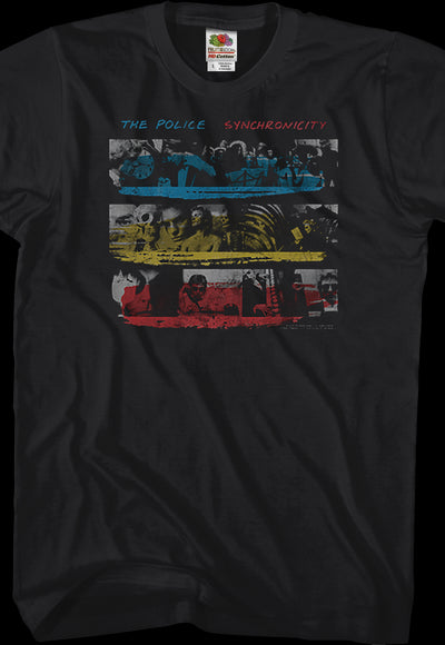Synchronicity Album Cover The Police T-Shirt