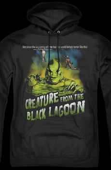 Tagline Creature From The Black Lagoon Hoodie