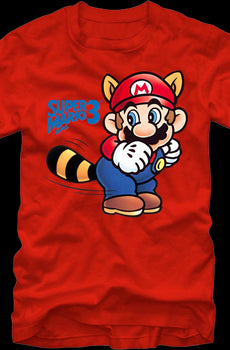 Raccoon Tail Whip Super Mario Bros. 3 T-Shirt