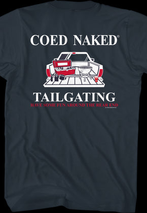 Tailgating Coed Naked T-Shirt