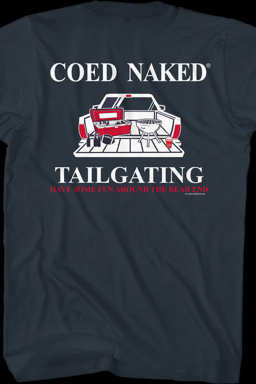 Tailgating Coed Naked T-Shirtmain product image
