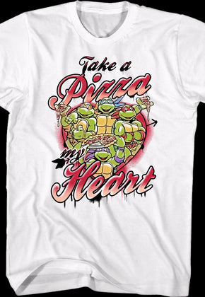 Take A Pizza My Heart Teenage Mutant Ninja Turtles T-Shirt