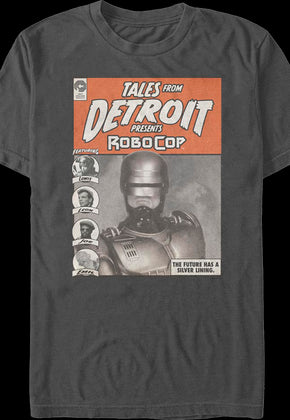 Tales From Detroit Comic Book Robocop T-Shirt