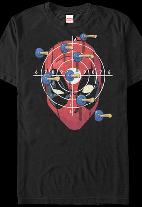 Target Practice Deadpool T-Shirt