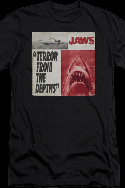 Terror From The Depths Jaws T-Shirtmain product image