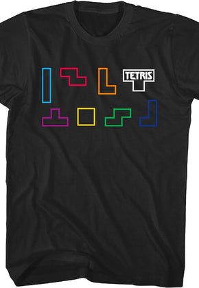 Tetrominoes Tetris Shirt