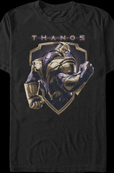 Thanos Shield Avengers Endgame T-Shirt