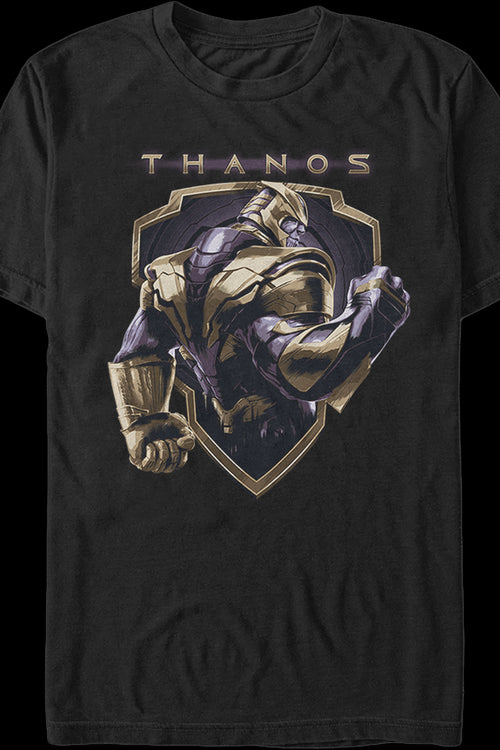 Thanos Shield Avengers Endgame T-Shirtmain product image