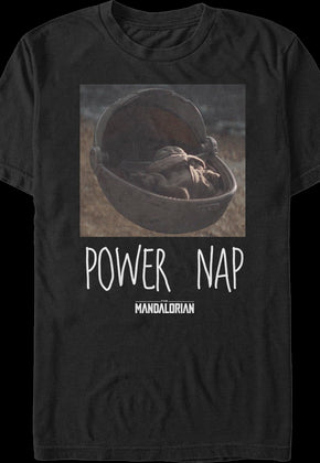 The Child Power Nap Star Wars The Mandalorian T-Shirt