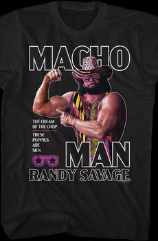 The Cream Of The Crop Flex Macho Man Randy Savage T-Shirt