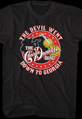 The Devil Went Down To Georgia Charlie Daniels T-Shirt