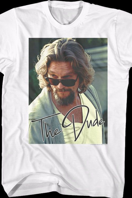 The Dude Autograph Big Lebowski T-Shirtmain product image
