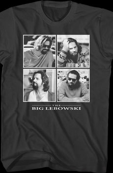 The Dude Collage Big Lebowski T-Shirt