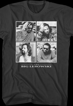 The Dude Collage Big Lebowski T-Shirt