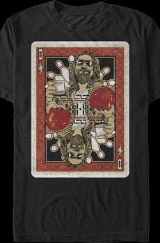 The Dude Playing Card Big Lebowski T-Shirt