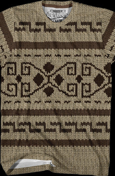 The Dude's Sweater Big Lebowski T-Shirt