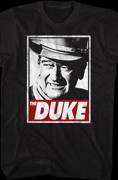 The Duke Poster John Wayne T-Shirt