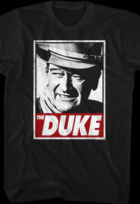 The Duke Poster John Wayne T-Shirt