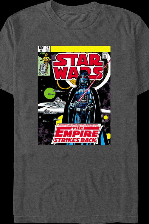 The Empire Strikes Back Comic Book Cover Star Wars T-Shirtmain product image