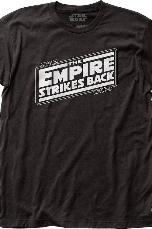 The Empire Strikes Back Logo Star Wars T-Shirtmain product image