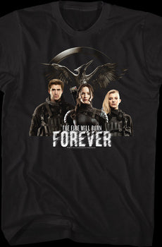 The Fire Will Burn Forever Hunger Games T-Shirt