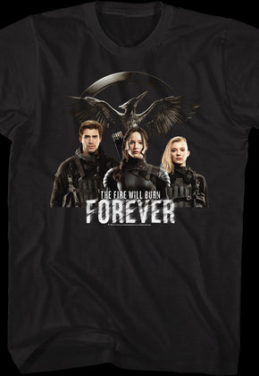 The Fire Will Burn Forever Hunger Games T-Shirt
