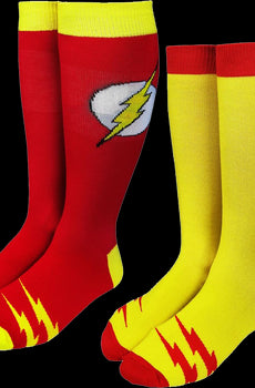 The Flash and Reverse-Flash 2-Pack DC Comics Socks