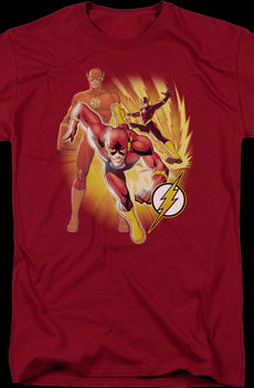 The Flash Collage DC Comics T-Shirt