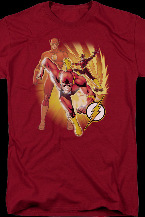 The Flash Collage DC Comics T-Shirtmain product image