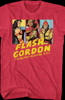 The Greatest Adventure Of All Flash Gordon T-Shirt
