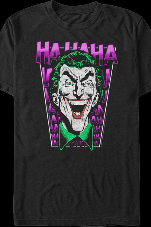 The Joker Devious Laugh DC Comics T-Shirtmain product image