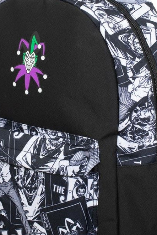 The Joker Panel And Logo DC Comics Backpackmain product image