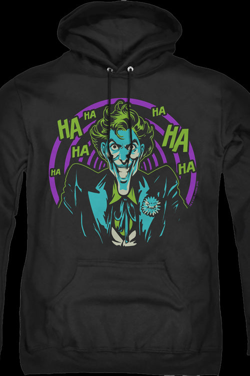 The Joker Spiraling Laughter DC Comics Hoodiemain product image