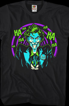 The Joker Spiraling Laughter DC Comics T-Shirt