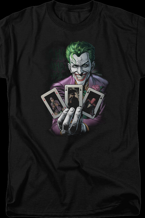 The Joker's Cards DC Comics T-Shirtmain product image