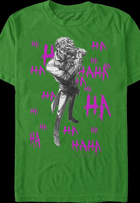 The Joker's Laughter Batman T-Shirt
