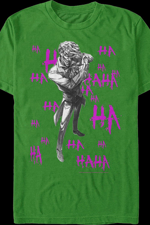 The Joker's Laughter Batman T-Shirtmain product image