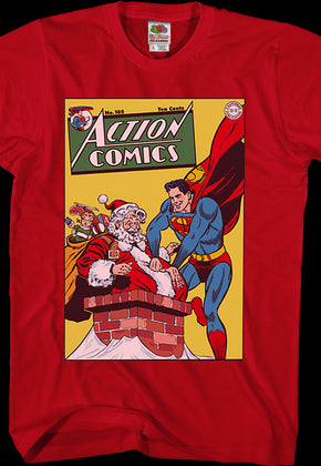 The Man Who Hated Christmas Superman T-Shirt