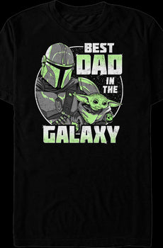 The Mandalorian Best Dad In The Galaxy Star Wars T-Shirt