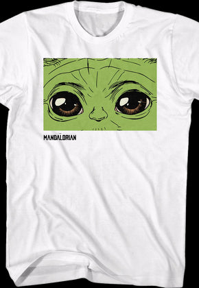 The Mandalorian Child's Eyes Star Wars T-Shirt
