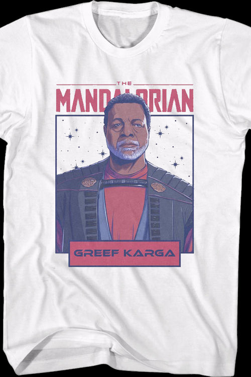 The Mandalorian Galaxy Greef Karga Star Wars T-Shirtmain product image