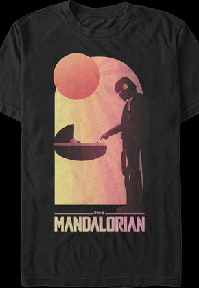 The Mandalorian Meeting The Child Star Wars T-Shirt