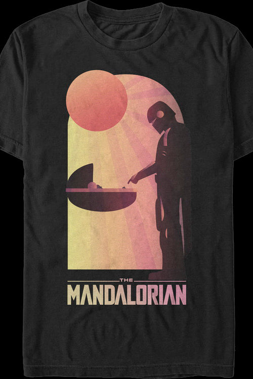 The Mandalorian Meeting The Child Star Wars T-Shirtmain product image
