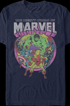 The Mighty World Of Marvel T-Shirt