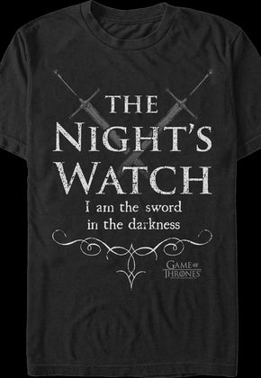 The Night's Watch Game Of Thrones T-Shirt