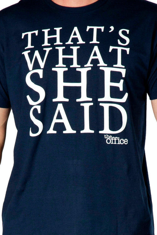The Office That's What She Said Shirtmain product image
